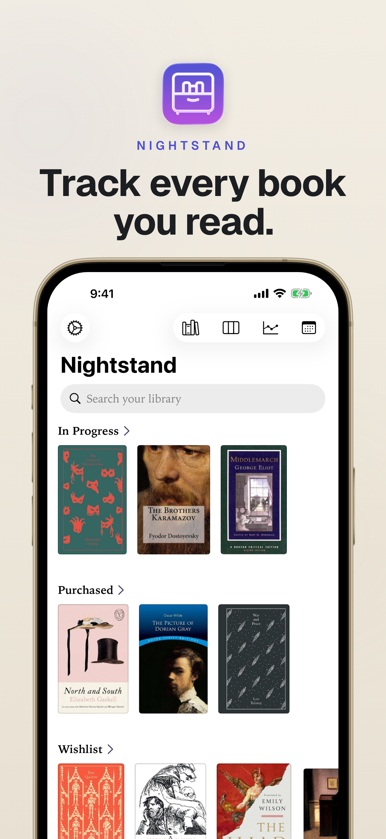 Nightstand — library overview