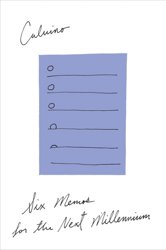 Cover of Six Memos for the Next Millennium
